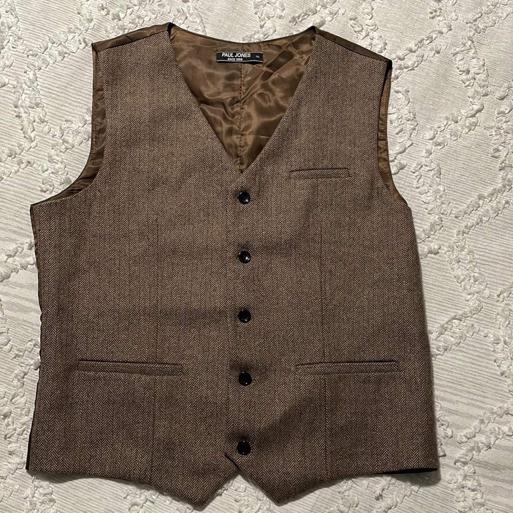 Paul Jones Vest,Small